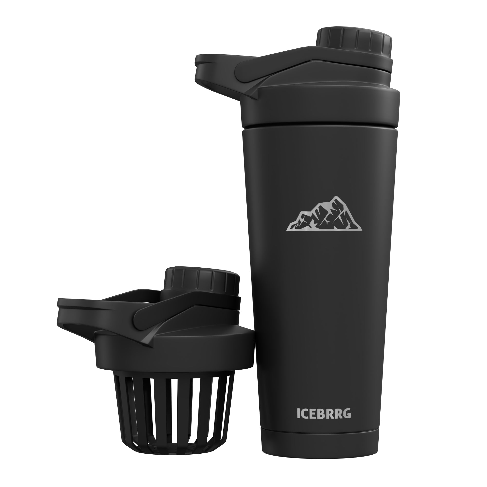 Stainless Steel Shaker Bottle/Black