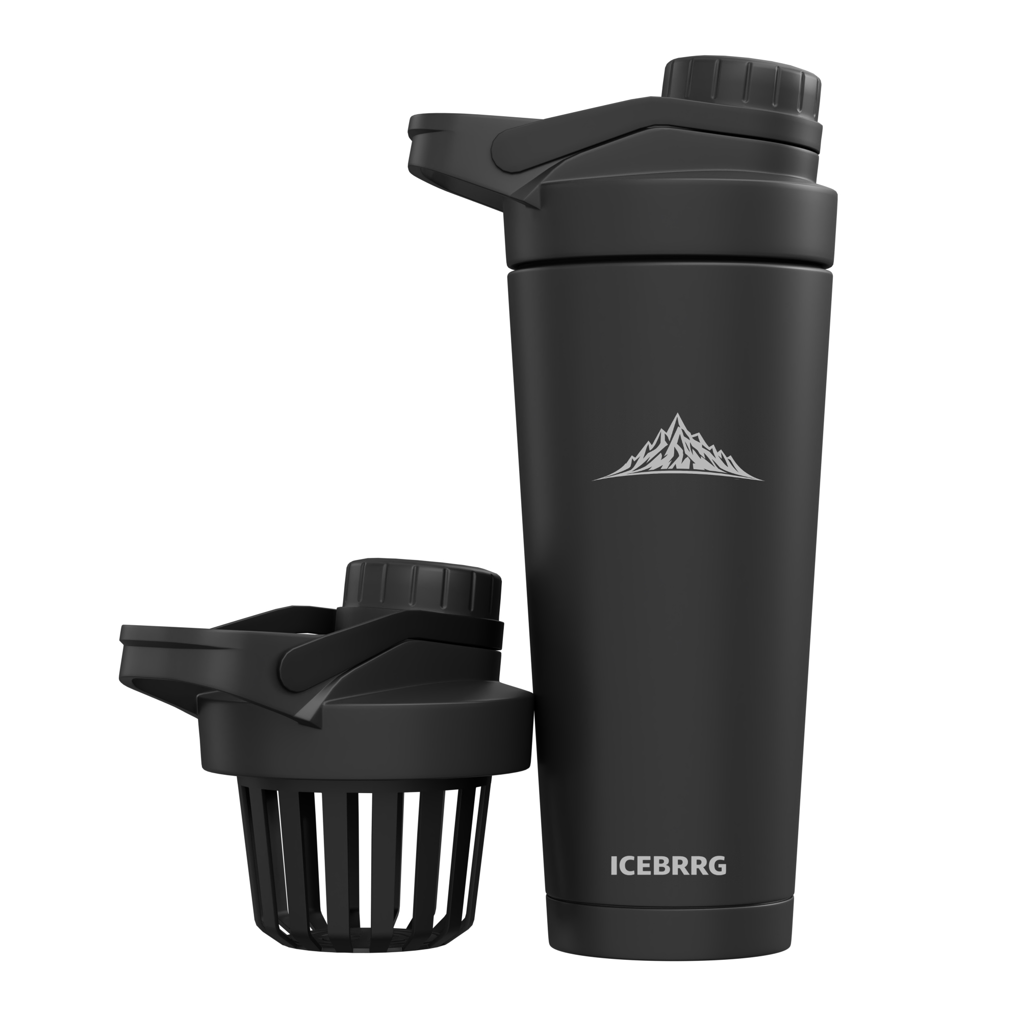 Stainless Steel Shaker Bottle/Black