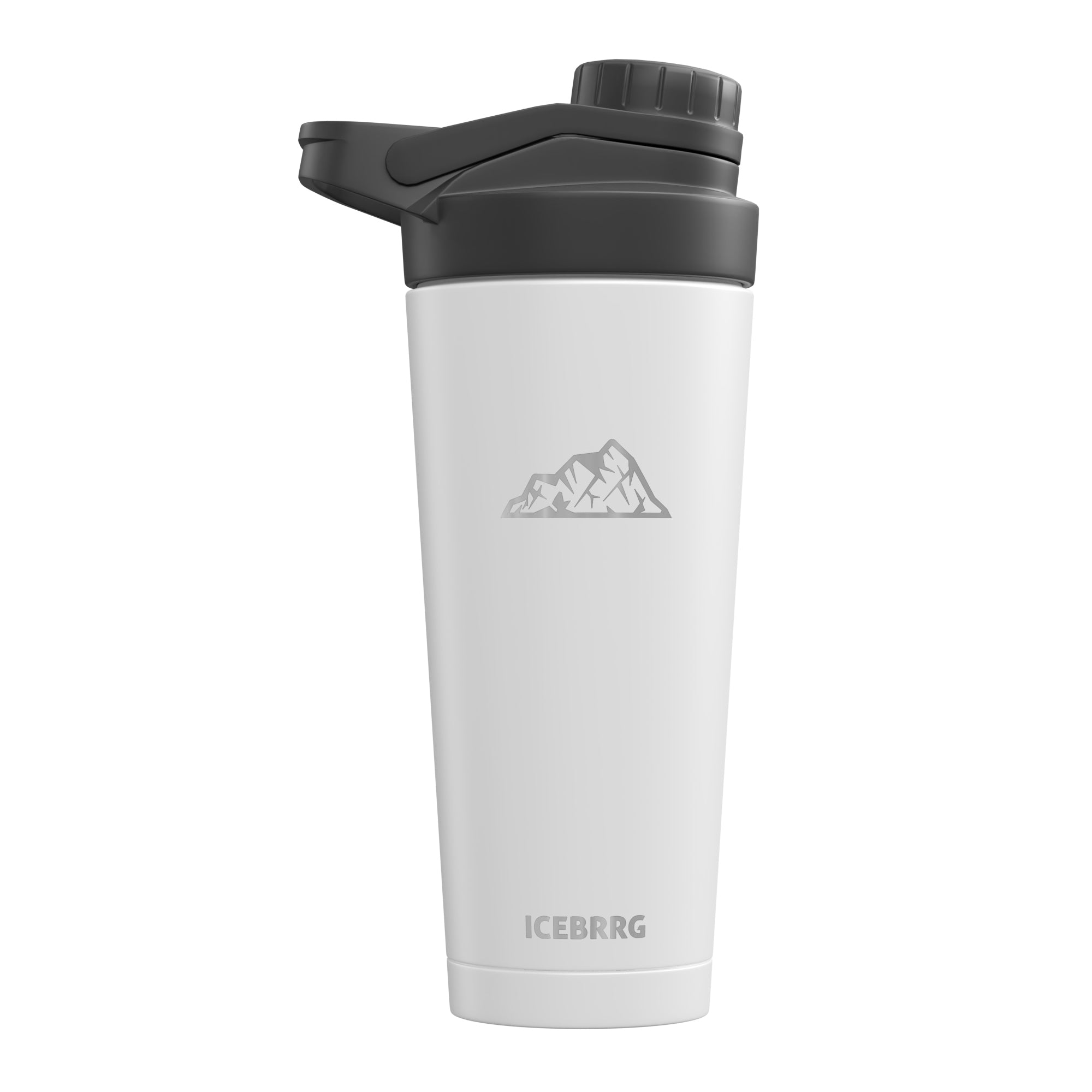 Stainless Steel Shaker Bottle/White