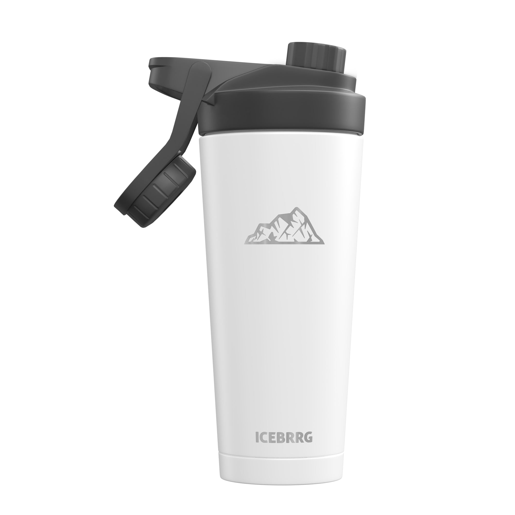 Stainless Steel Shaker Bottle/White